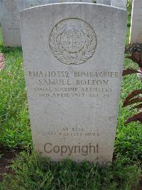 Dar Es Salaam War Cemetery - Bolton, Samuel